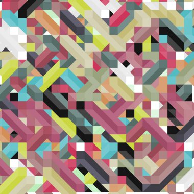 Renk Boyutları illüzyon arka plan soyut illüstrasyon