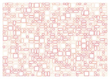 Ofset Quad üretken sanat arkaplan çizimi