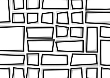 Ofset Quad üretken sanat arkaplan çizimi