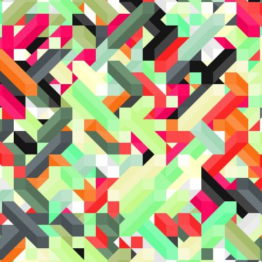 Renk Boyutları illüzyon arka plan soyut illüstrasyon