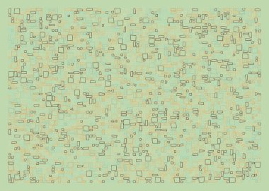 Ofset Quad üretken sanat arkaplan çizimi