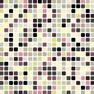 Renkli kareler arkaplan soyut illüstrasyon