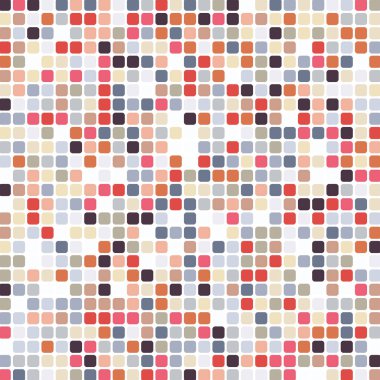 Renkli kareler arkaplan soyut illüstrasyon