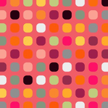 Renkli kareler arkaplan soyut illüstrasyon