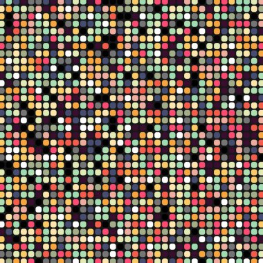 Renkli kareler arkaplan soyut illüstrasyon