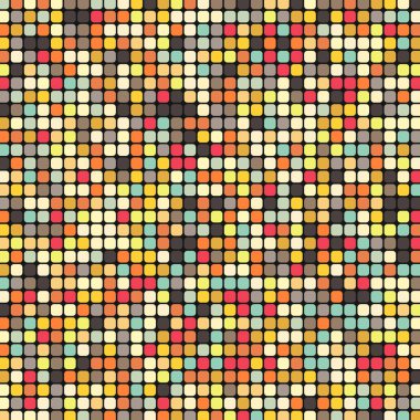 Renkli kareler arkaplan soyut illüstrasyon