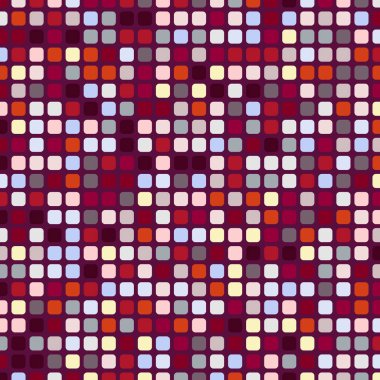 Renkli kareler arkaplan soyut illüstrasyon