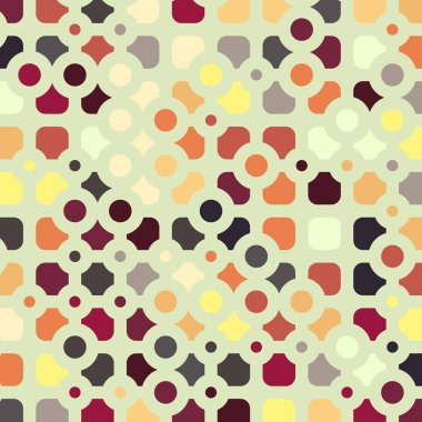 Renkli kareler arkaplan soyut illüstrasyon