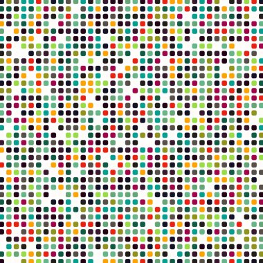 Renkli kareler arkaplan soyut illüstrasyon