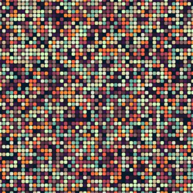 Renkli kareler arkaplan soyut illüstrasyon