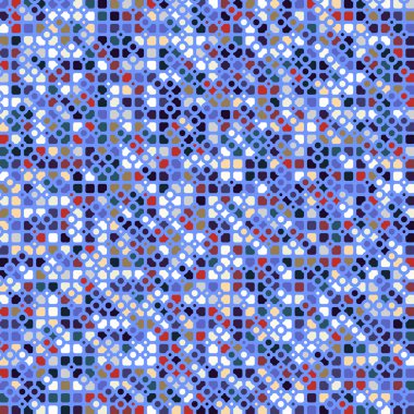 Renkli kareler arkaplan soyut illüstrasyon