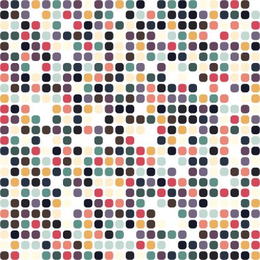 Renkli kareler arkaplan soyut illüstrasyon