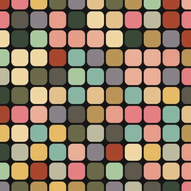 Renkli kareler arkaplan soyut illüstrasyon