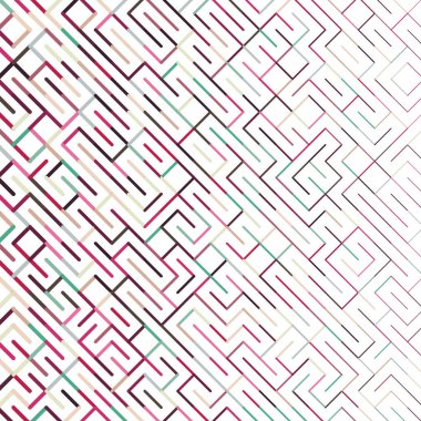 Renk döndürülmüş satırlar arkaplan soyut resimleme