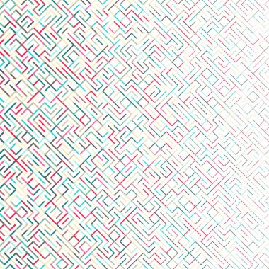 Renk döndürülmüş satırlar arkaplan soyut resimleme