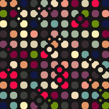 Renkli kareler arkaplan soyut illüstrasyon