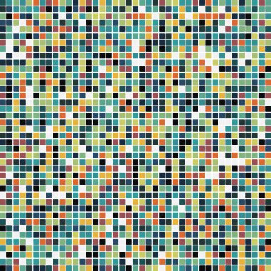 Renkli kareler arkaplan soyut illüstrasyon