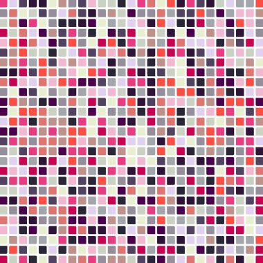 Renkli kareler arkaplan soyut illüstrasyon