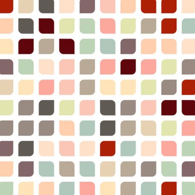 Renkli kareler arkaplan soyut illüstrasyon