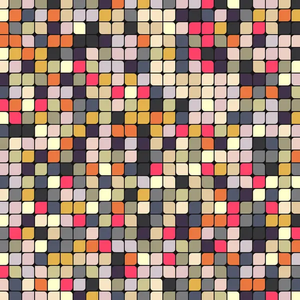 Renkli kareler arkaplan soyut illüstrasyon