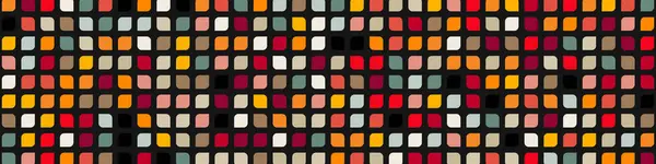 Color Cuadros Cuadros Fondo Abstracto Ilustración — Vector de stock