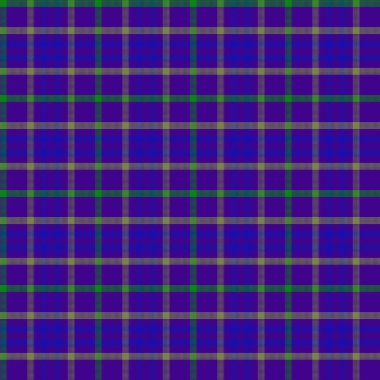 Dekoratif tartan karo desen çizimi