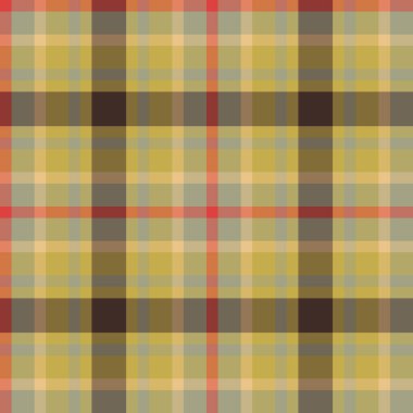 Dekoratif tartan karo desen çizimi