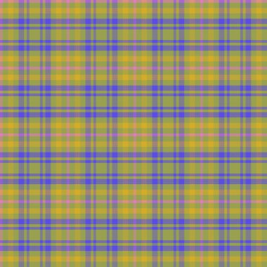 Dekoratif tartan karo desen çizimi