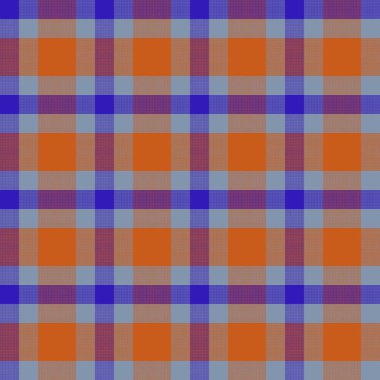 Dekoratif tartan karo desen çizimi