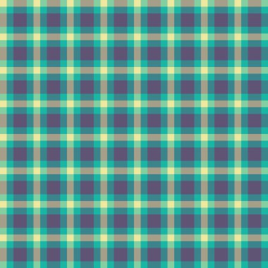 Dekoratif tartan karo desen çizimi