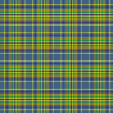 Dekoratif tartan karo desen çizimi