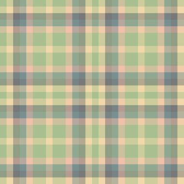 Dekoratif tartan karo desen çizimi