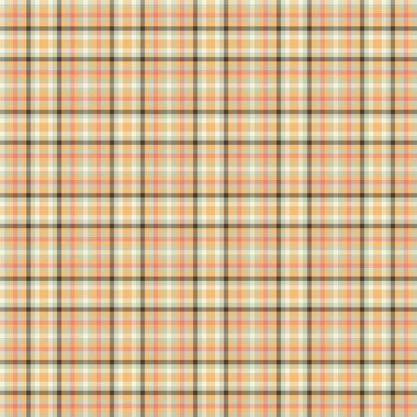 Dekoratif tartan karo desen çizimi