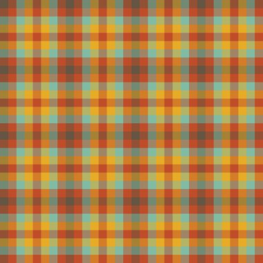 Dekoratif tartan karo desen çizimi