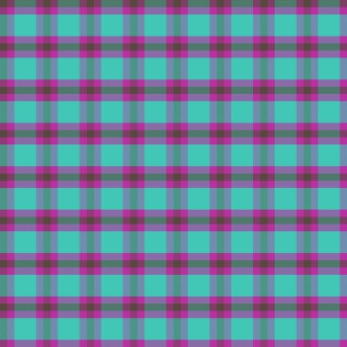 Dekoratif tartan karo desen çizimi