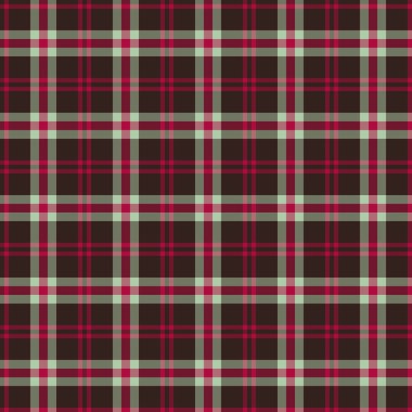 Dekoratif tartan karo desen çizimi