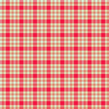 Dekoratif tartan karo desen çizimi