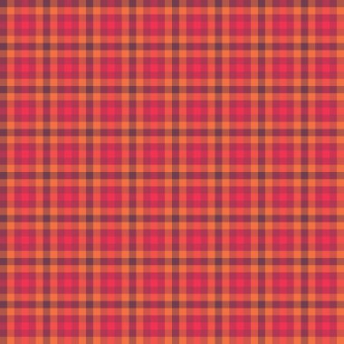 Dekoratif tartan karo desen çizimi