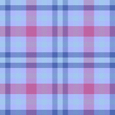 Dekoratif tartan karo desen çizimi