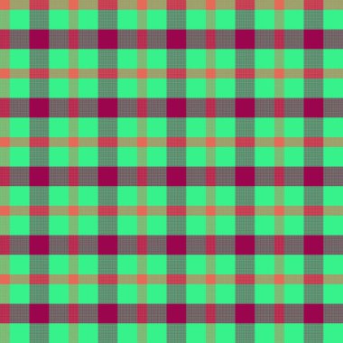 Dekoratif tartan karo desen çizimi