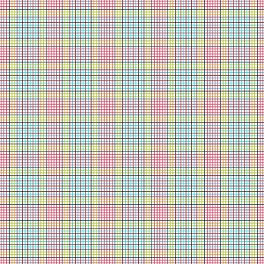 Dekoratif tartan karo desen çizimi