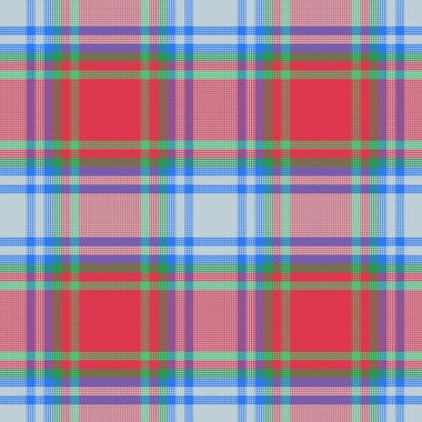 Dekoratif tartan karo desen çizimi