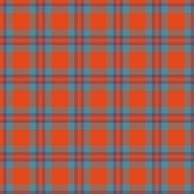 Dekoratif tartan karo desen çizimi