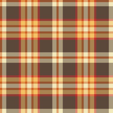 Dekoratif tartan karo desen çizimi