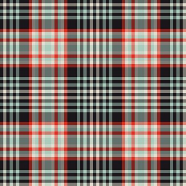 Dekoratif tartan karo desen çizimi