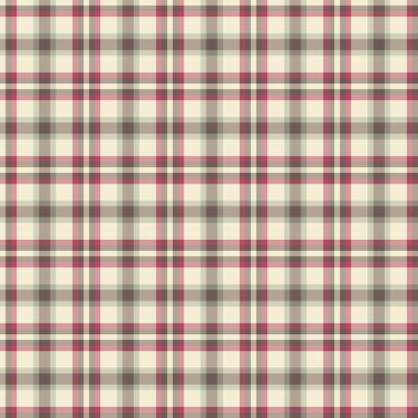 Dekoratif tartan karo desen çizimi