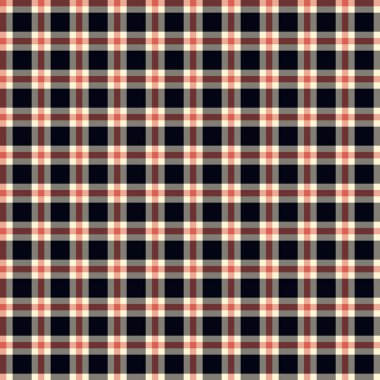 Dekoratif tartan karo desen çizimi