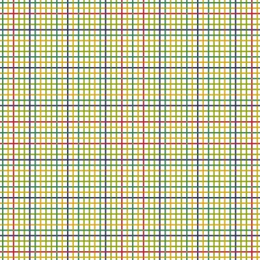 Dekoratif tartan karo desen çizimi