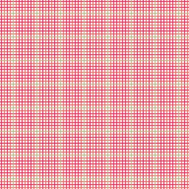 Dekoratif tartan karo desen çizimi