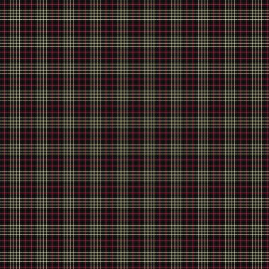 Dekoratif tartan karo desen çizimi